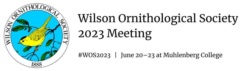 Wilson Ornithological Society 2023 Meeting